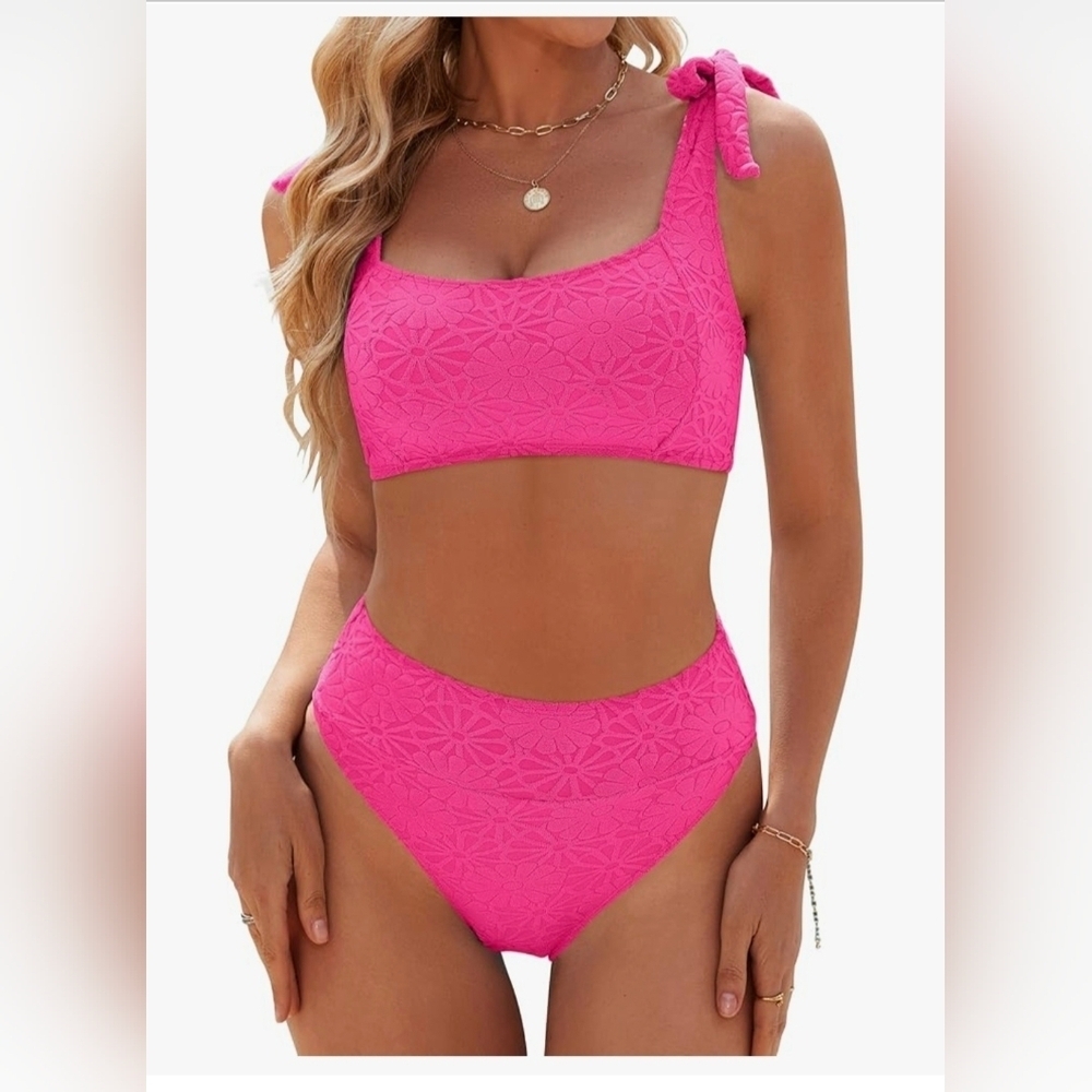 Blooming Jelly High Waisted Bikini Set #1181